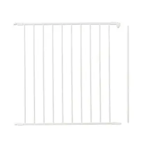 BabyDan Förlängning Säkerhetsgrind Flex Large 72 cm, Vit