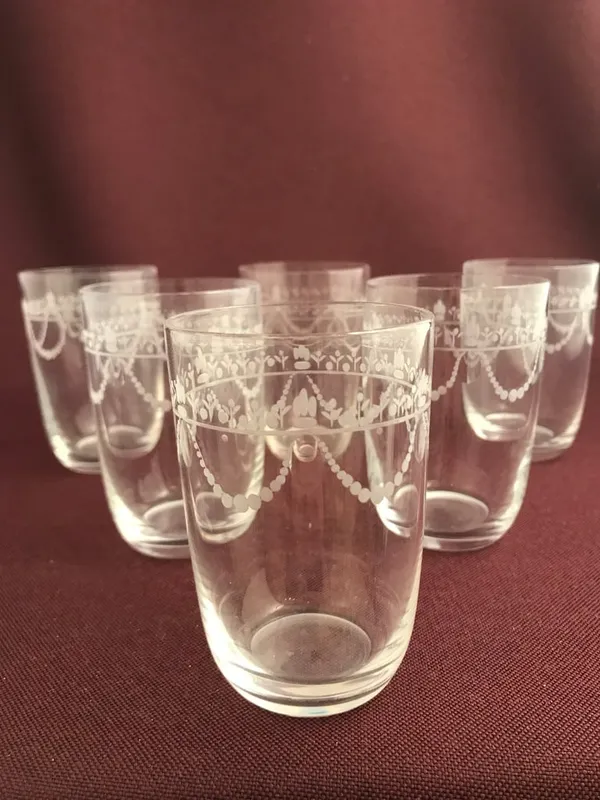 Kosta boda – Tessin – 6 st Whiskey / Selterglas – Design Vicke Lindstrand