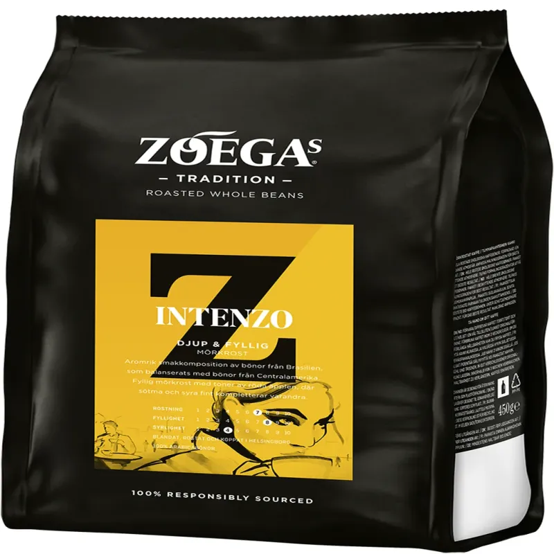 Zoegas Intenzo hela bönor 450 g