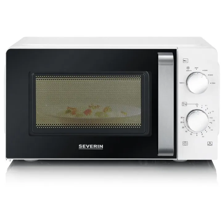 SEVERIN MW 7885 - microwave oven - freestanding - white/black