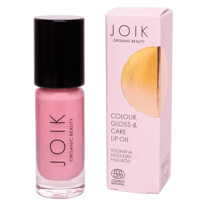 JOIK Organic Colour Gloss & Care Lip Oil 01 Pastel Pink 4,5ml