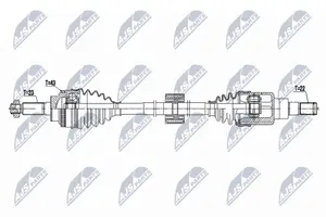 Drivaxel NTY NPW-SU-077