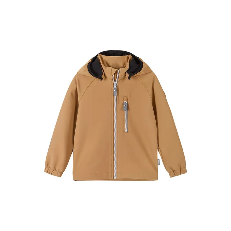 Reima Vantti softshell jacka (barn) - Peanut Brown, 110cm
