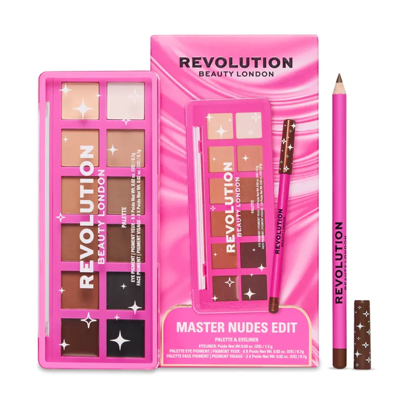Revolution Beauty London Revolution The Master Nudes Edit