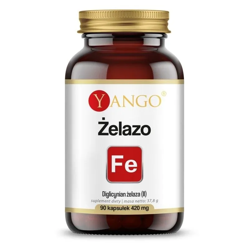 Yango – Järnbisglycinat, 90 kapslar