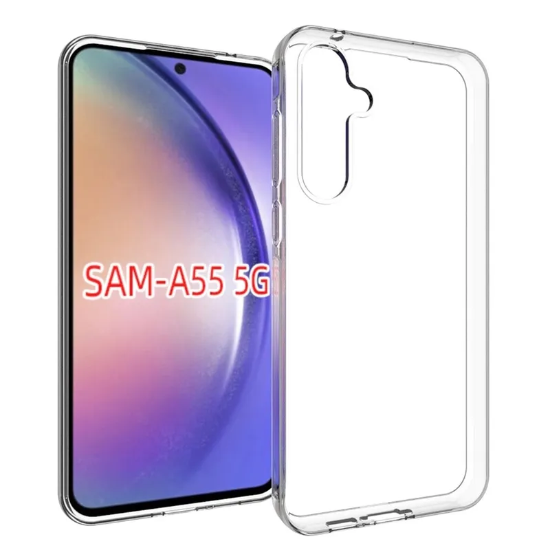 Samsung Galaxy A55 Fodral TPU Skal Baksida