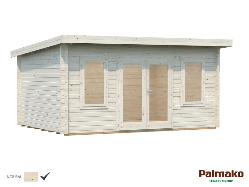 Palmako Lisa Stuga 14,9 m²/inv. 14,2 m², obehandlad