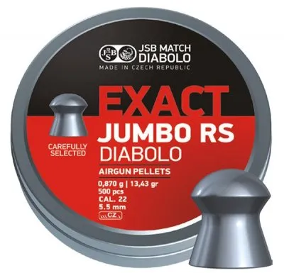 JSB Exact Jumbo RS. 5.52mm – 0.870g 500st