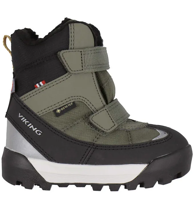 Viking Footwear Kids’ Expower Warm GORE-TEX 2v Olive