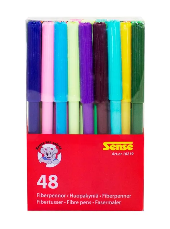 Fiberpennor Basic 48-pack
