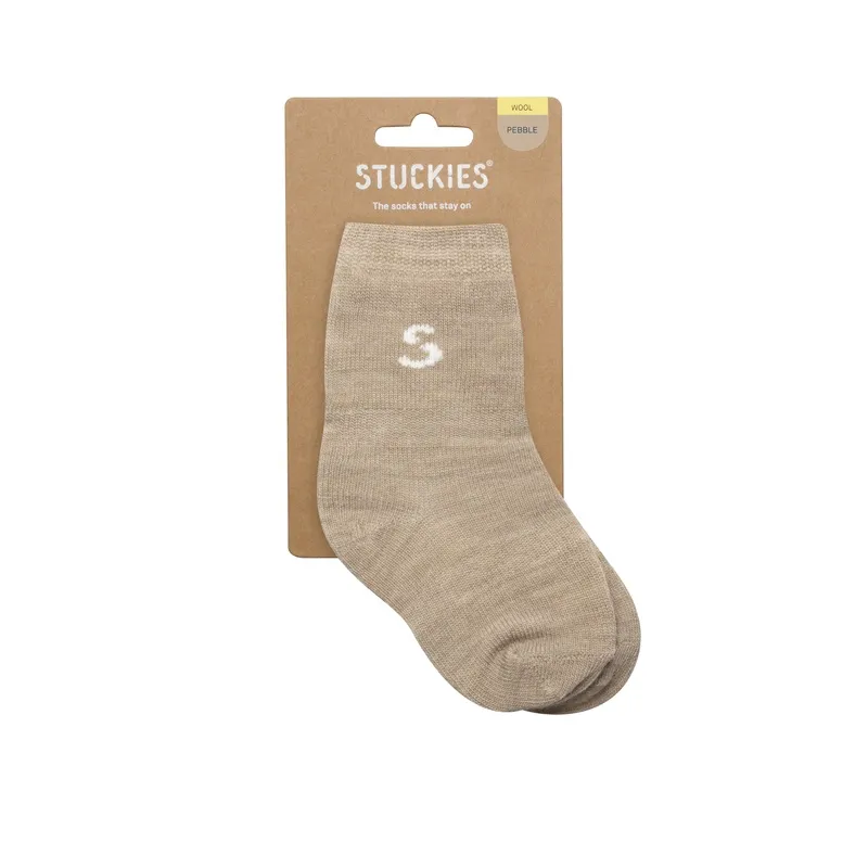Stuckies STUCKIES Ullstrumpor 10/15 0-6 m Pebble