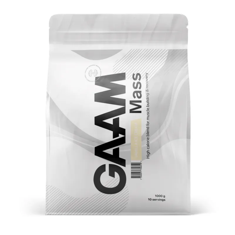 GAAM 100% MASS Premium Vanilla ice cream 1 kg