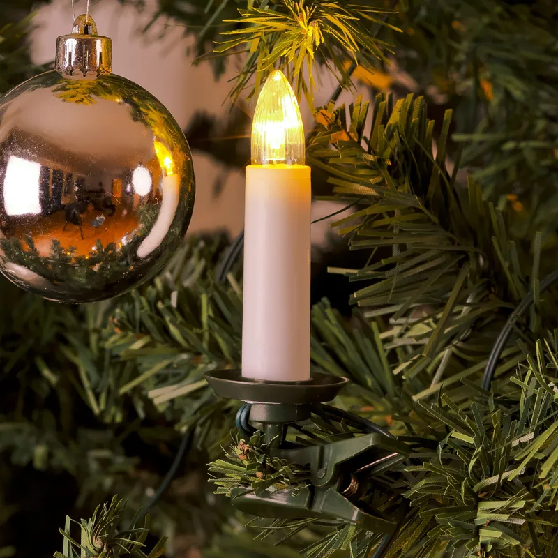 Konstsmide – Julgransbelysning varmvit 35LED 27m – Julgransbelysning – Vit