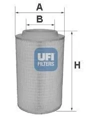 Luftfilter UFI 27.627.00