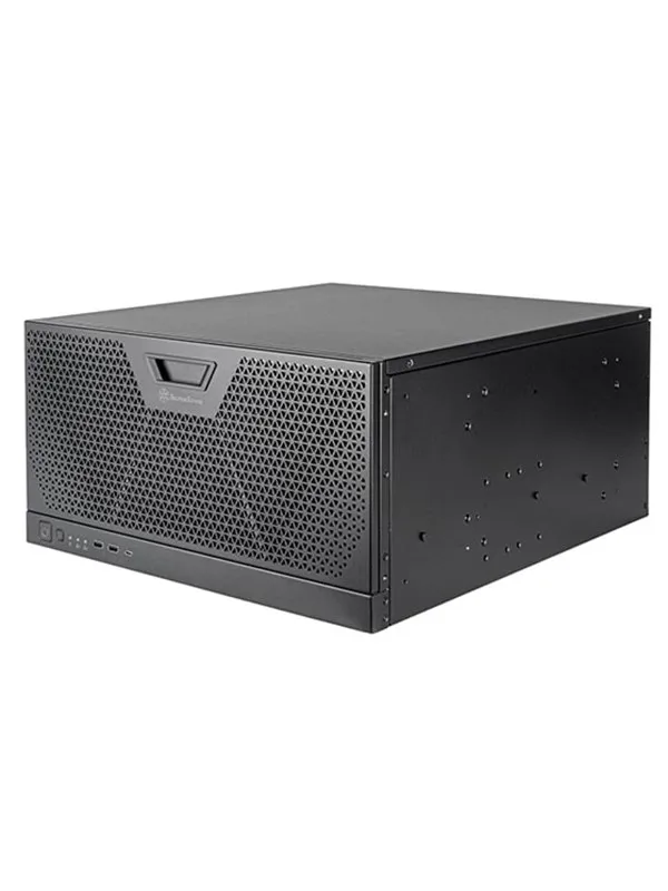 Silverstone Rm51 Ställning Svart Rack Svart