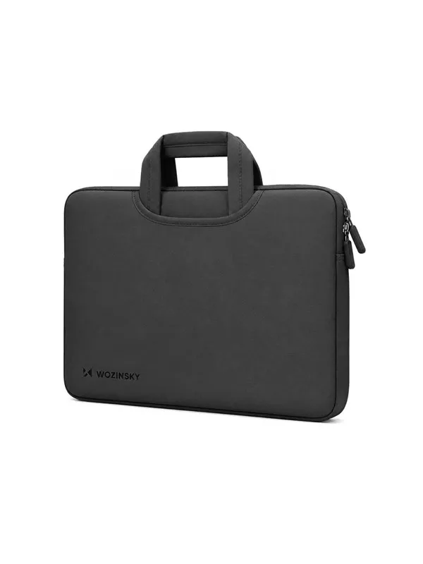 Wozinsky WNT-13B 13-14″ Laptop Bag with Retractable Neoprene Handle - Black