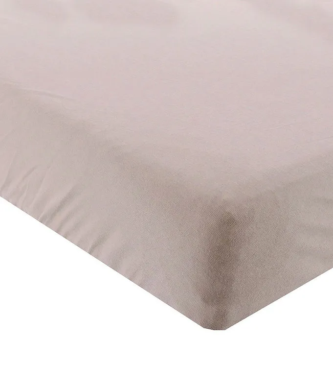 Sebra jersey underlakan 70×120, jetty beige