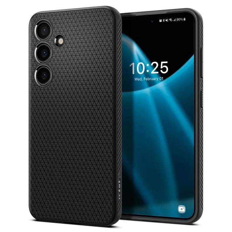 Spigen Liquid Air - matte black - Samsung Galaxy S24