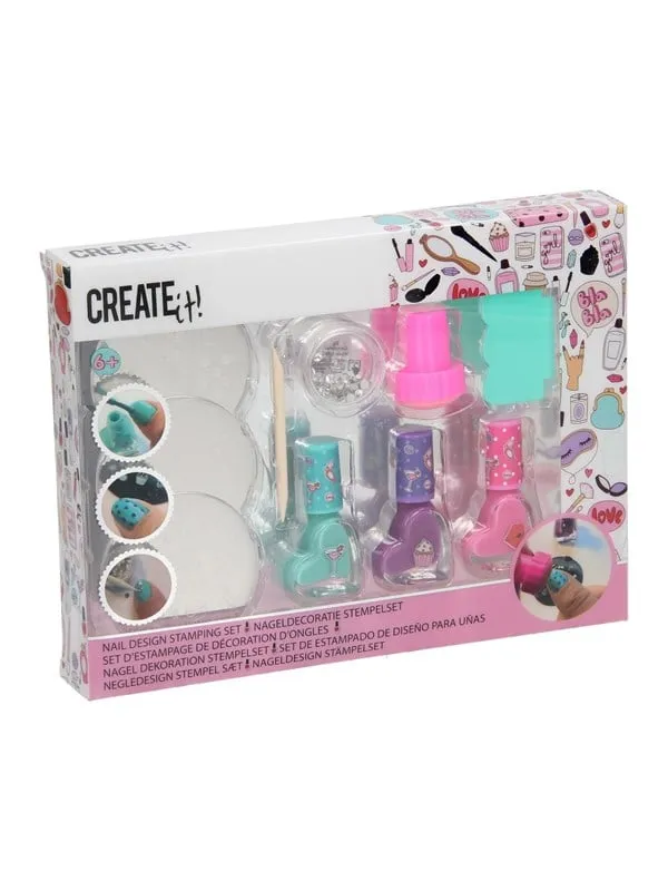 CREATE IT! Beauty Nail Decoration Stamp Set
