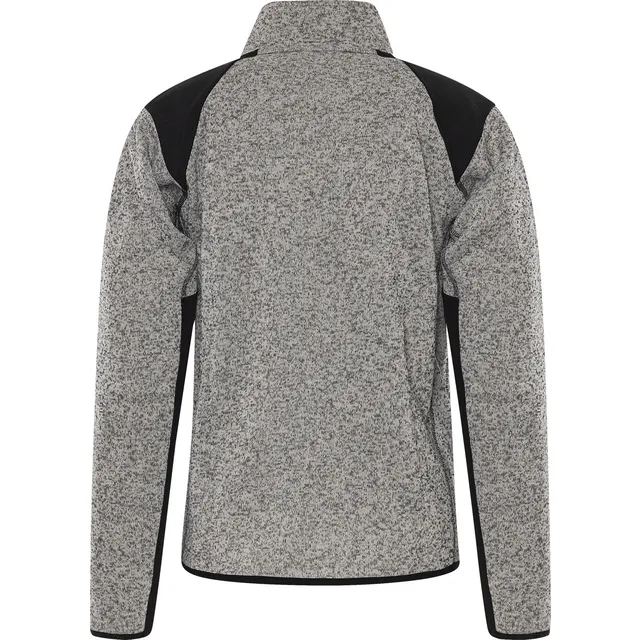 FLEECEJACKA GRÅ/SVART L 7451 PRKN | Beijerbygg Byggmaterial