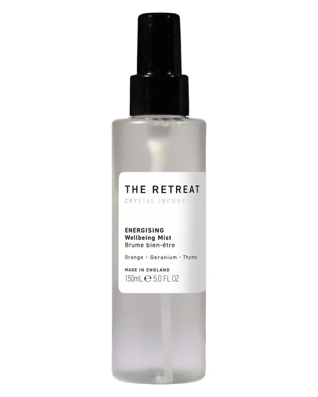 The Retreat Crystal Infused Energising Wellbeing Mist 150 ml