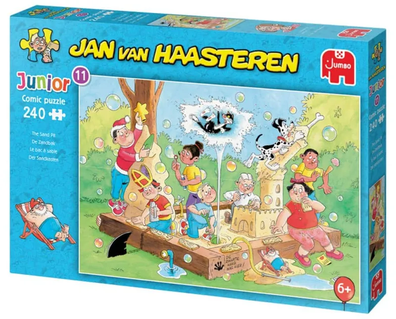 Junior Pussel – Sandlådan 240 Bitar