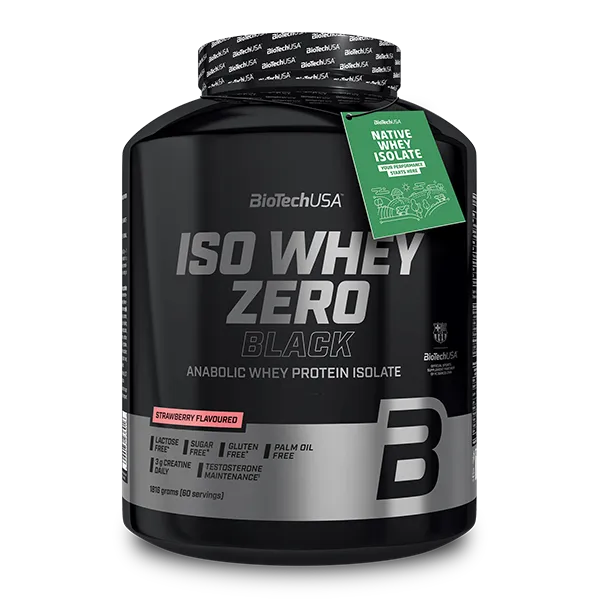 Iso Whey Zero Black Vassleproteinisolat 1816 g - Chocolate