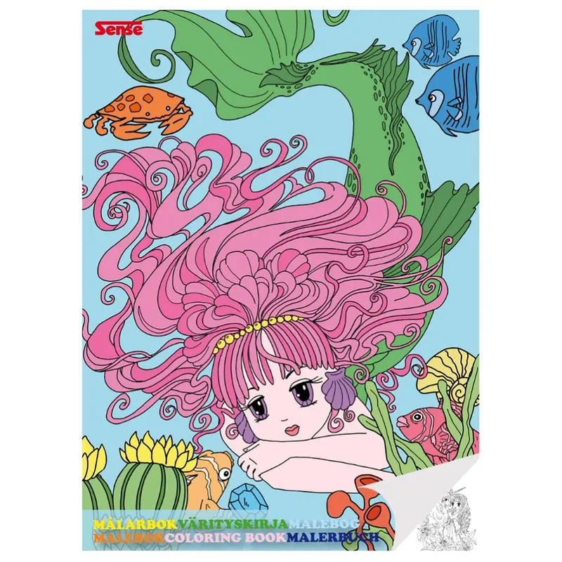 Målarbok Fantasy FSC® 36 sidor