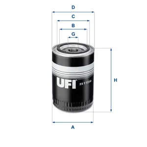 Bränslefilter UFI 24.004.00