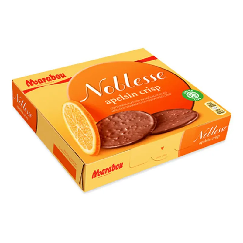 Marabou Noblesse Apelsin Crisp - 150 g