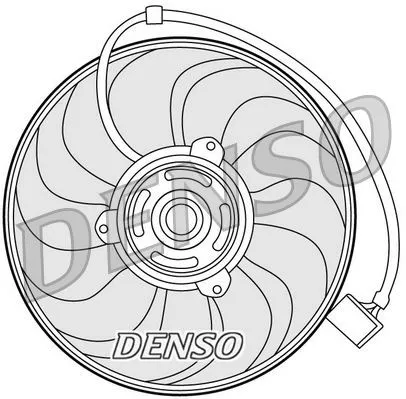 DENSO DER27001 Kylfläkt