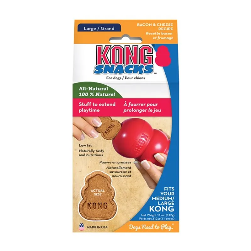 KONG Dog Snacks Bacon & Cheese Large 312g