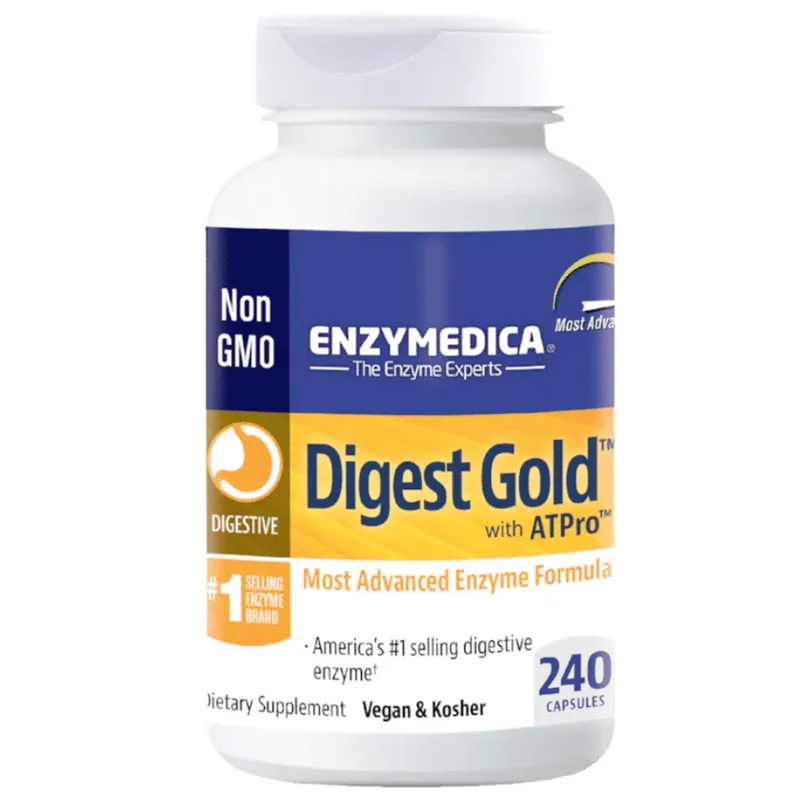 Enzymedica - Digest Gold, 240 kapslar