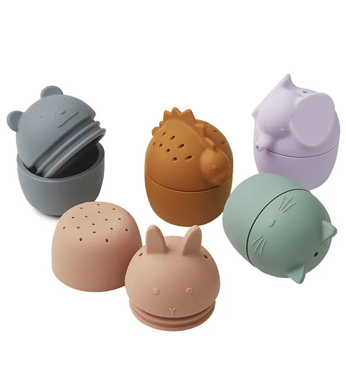 Liewood Badleksaker - Gaby - 5-pack - Multi Mix
