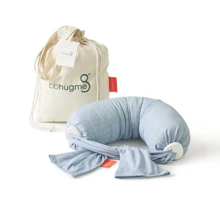 bbhugme Amningskudde, Blue Melange – Bäst i test