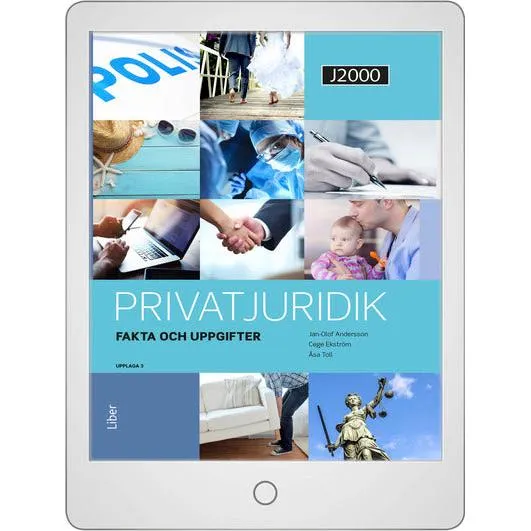 J2000 Privatjuridik Fakta och uppgifter Onlinebok