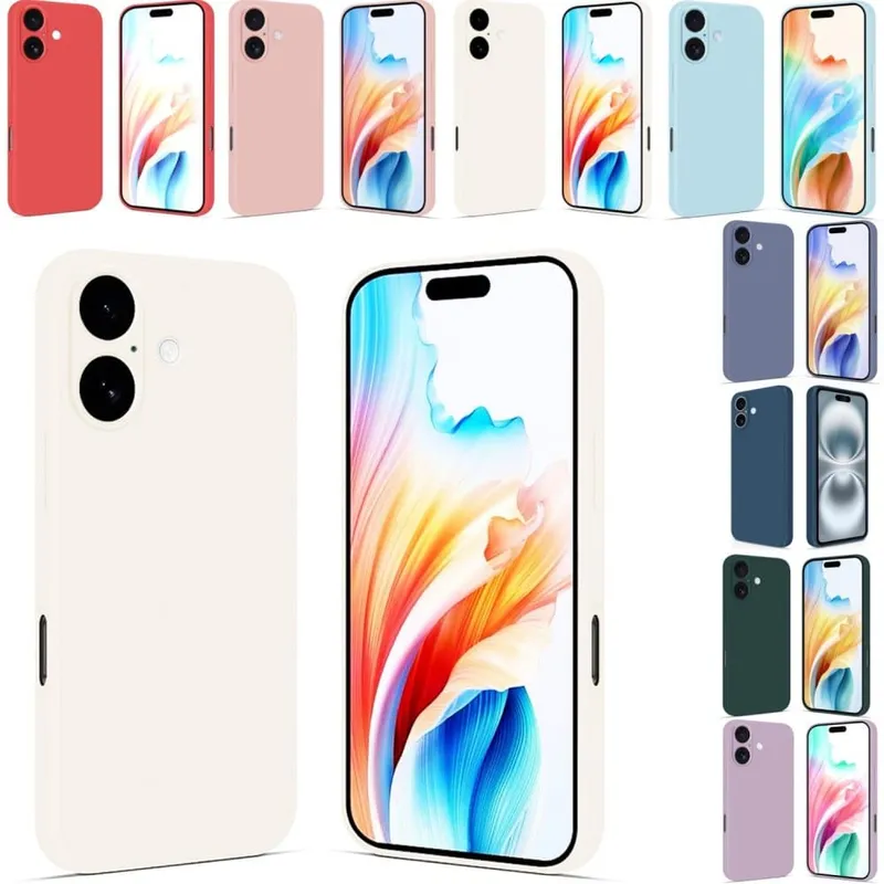 Iphone 16 skal mobilskal silikon / TPU (#2484)