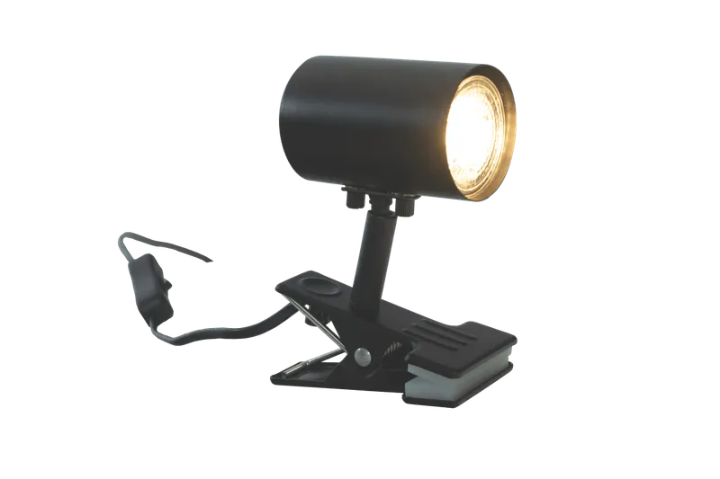 Aneta Lighting – Hugin – Klämlampa – Svart