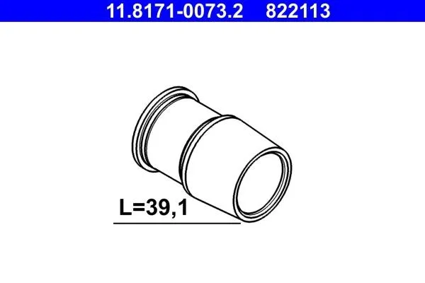 Styrhylsa, bromsok ATE 11.8171-0073.2