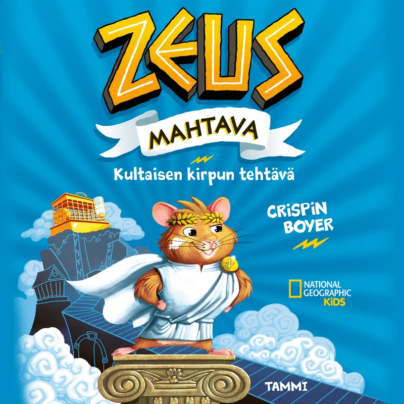 Zeus Mahtava 1. Kultaisen kirpun tehtävä, Ljudbok