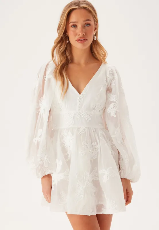 Eva Chiffon Mini Dress (#2361)