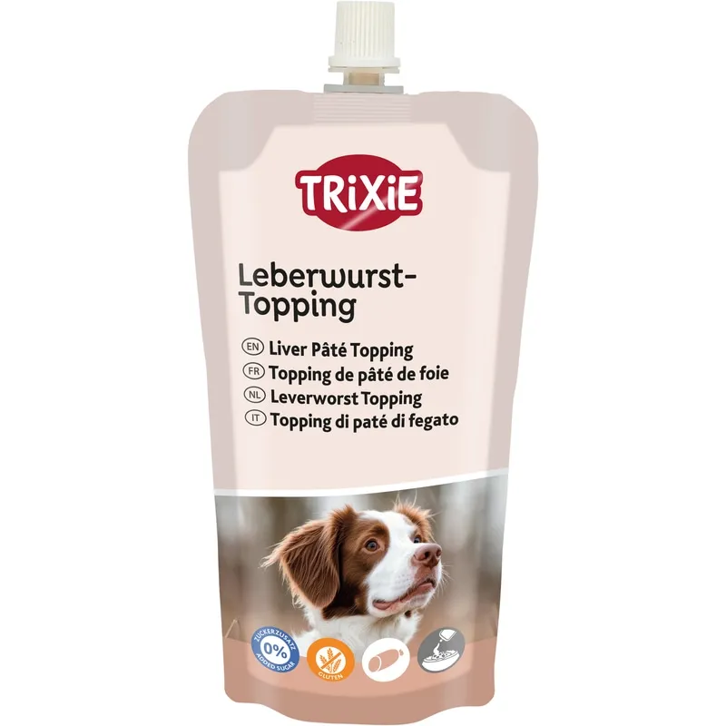 Trixie Liver Pate Topper Fodertopping till Hund 300 ml