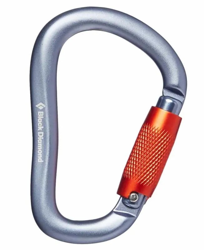 Black Diamond RockLock Twistlock Carabiner Gray