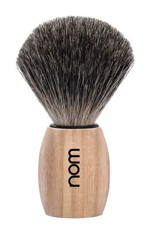 NOM OLE Shaving Brush Pure Badger - Pure Ash