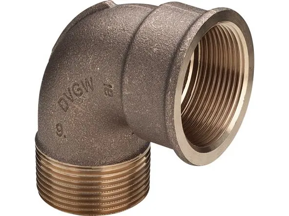 Viega Bend 90° socket/nipple 3/4″ gunmetal