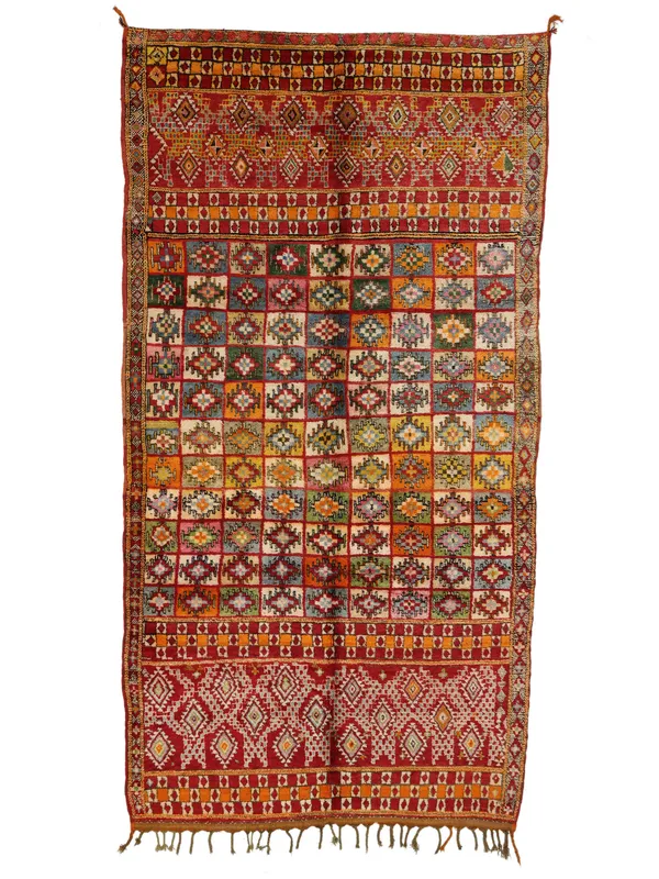 Berber Moroccan - Mid Atlas Vintage 204×386