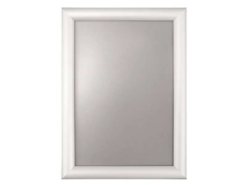 Snapframe Agenda A4 Twin Light 25mm aluminiumram för vägg