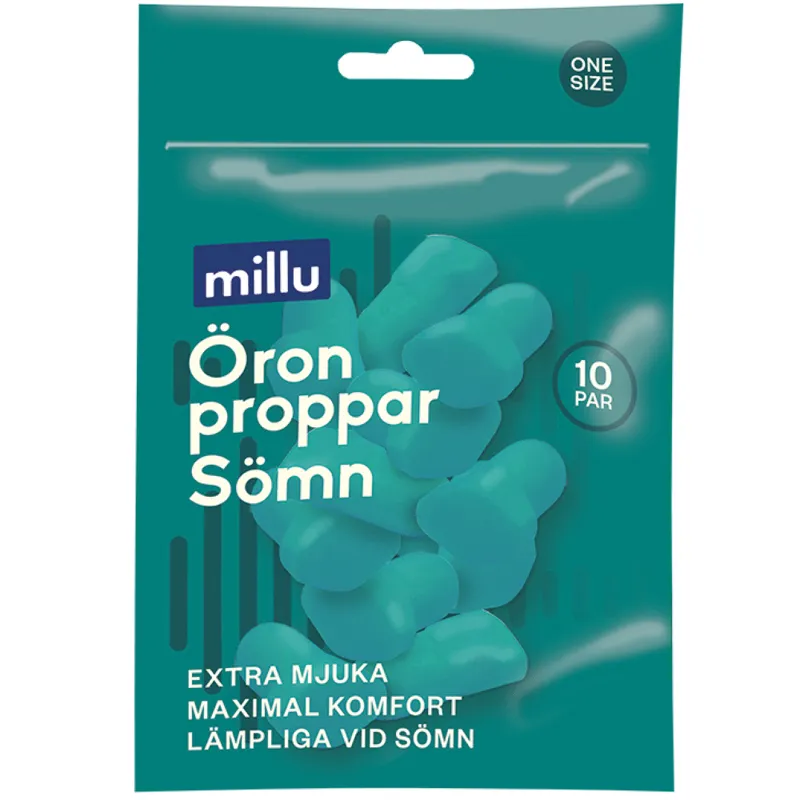 Köp 2 få 25% | Millu Öronproppar Sömn 10 par