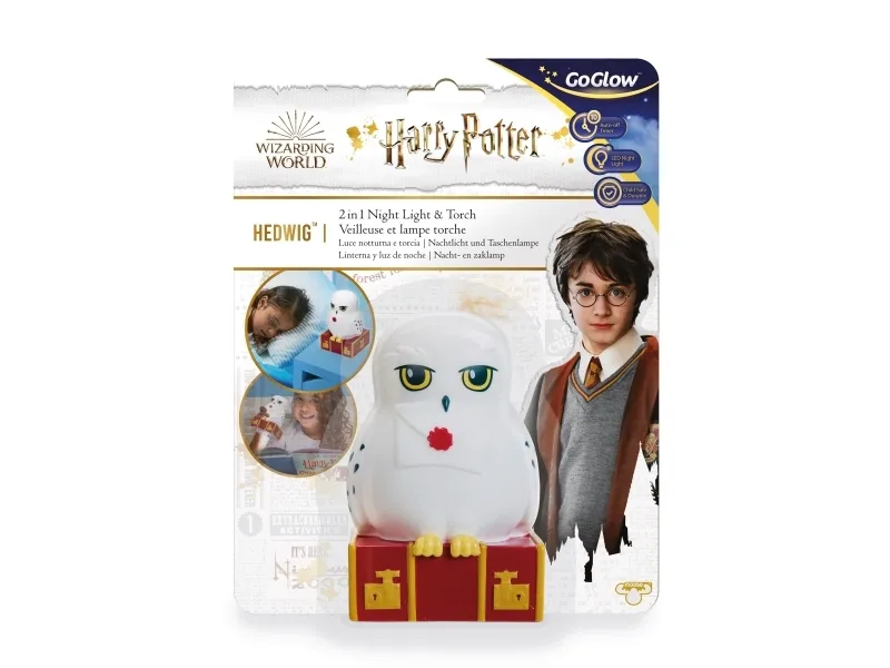 Nattlampa GoGlow Hedwig Harry Potter