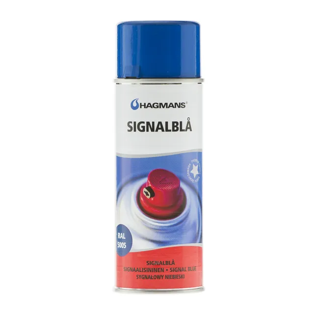 SPRAYFÄRG HAGMANS SIG.BLÅ RAL 5005 0,4L | Beijerbygg Byggmaterial